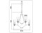 Подвесной светильник E14*9, AMBRELLA LIGHT, TR3238
