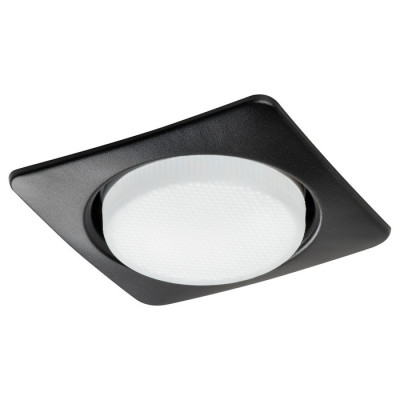 Lightstar 212127 Светильник TENSIO Q GX53 H4 220V SQUARE BLACK (в комплекте)
