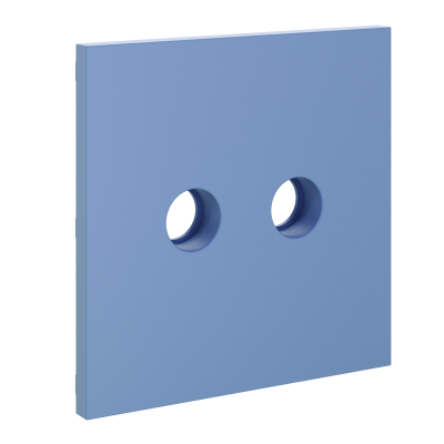 Накладка для розетки телевизионной оконечной TV+SAT, S70 (деним), VLS001615