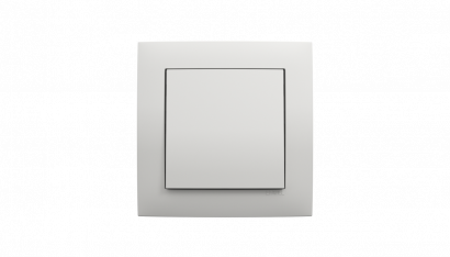 Выключатель 1-клавишный, Efapel серия Logus 90 - Base, цвет белый