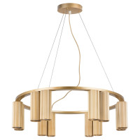 Lightstar 718123 (MD2166-12A) Люстра ROMA 12х28W GU10 (led) CHAMPAGNE GOLD (в комплекте)