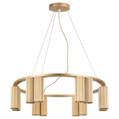 Lightstar 718123 (MD2166-12A) Люстра ROMA 12х28W GU10 (led) CHAMPAGNE GOLD (в комплекте)