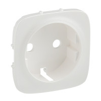 Legrand Valena ALLURE.Лицевая панель для силовой розетки 2К+З с зажимами 6кв.мм.Жемчуг, 755259 Legrand Valena ALLURE.Лицевая панель для силовой розетки 2К+З с зажимами 6кв.мм.Жемчуг, 755259