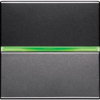 N2202.5 AN - Механизм 1-клавишного переключателя с клавишей с контрольной подсветкой, 2-модульный, серия Zenit, цвет антрацит - 2CLA220250N1801 N2202.5 AN - Механизм 1-клавишного переключателя с клавишей с контрольной подсветкой, 2-модульный, серия Zenit, цвет антрацит - 2CLA220250N1801