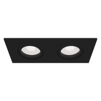 Downlight Atom Встраиваемый светильник, цвет -  Черный, 2х50W GU10