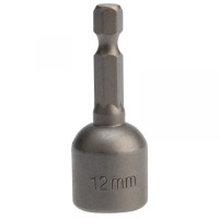 Ключ-насадка 12х48 мм, 1/4" магнитная (упак. 20 шт.) Kranz, KR-92-0403 Ключ-насадка 12х48 мм, 1/4" магнитная (упак. 20 шт.) Kranz, KR-92-0403