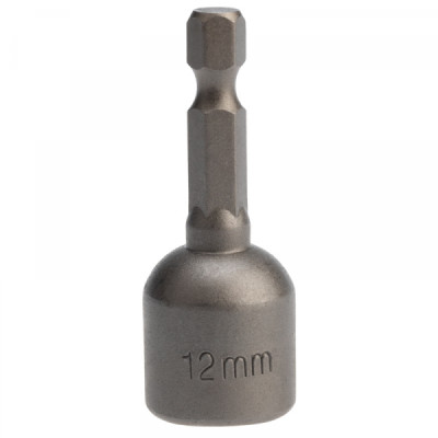 Ключ-насадка 12х48 мм, 1/4" магнитная (упак. 20 шт.) Kranz, KR-92-0403
