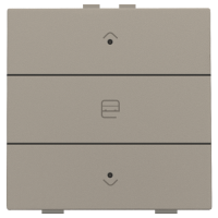 Niko Home Control Бронза Кнопка управления двигателем, LED подсветка, 123-52033