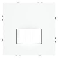 Датчик движения встраиваемый VOLTUM S70, (белый матовый), VLS070502