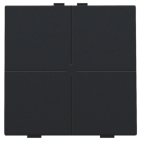 Niko Home Control Черный Кнопка 4-клавишная, 161-51004