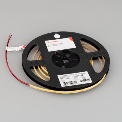 Лента COB-X480-6mm 24V Warm3500 (6 W/m, IP20, CSP, 5m) (Arlight, -), 044576