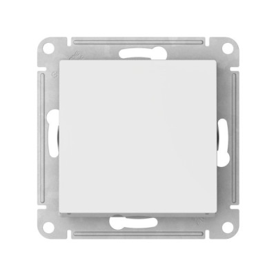 ATN440161S - ATLASDESIGN AQUA 1-клавишный ПЕРЕКЛЮЧАТЕЛЬ, IP44, сх.6, 10АХ, мех., быстрозажим. клем., БЕЛЫЙ, Systeme Electric