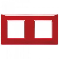 Vimar Накладка для 4 модулей (2+2) расстояние между центрами 71мм рефлекс "рубин", 14643.51 Vimar Накладка для 4 модулей (2+2) расстояние между центрами 71мм рефлекс "рубин", 14643.51