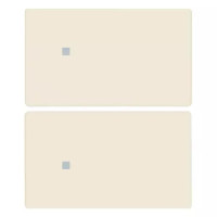 Vimar Две половинки клавиши 2M нейтральные персонализирумые конопляные, 31480.2C