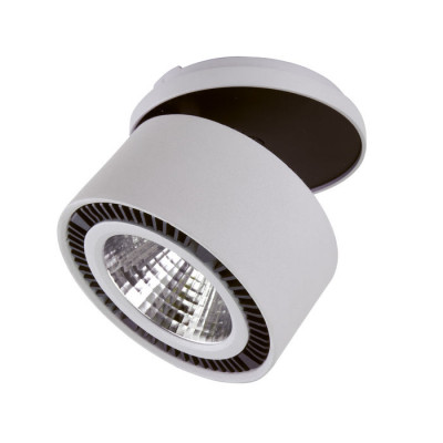 Lightstar 213829 Светильник  FORTE INCA LED 26W 1950LM 30G СЕРЫЙ 3000K (в комплекте)