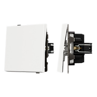 054570 - Механизм выключателя одноклавишный непроходной SWT-TENDO-MK01-SFPL-WH (230V, 10A) (Arlight, -)