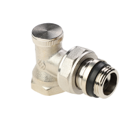 Клапан настроечный угловой с кольцом MVI 1/2", TR.111.04