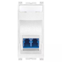 Vimar Оптический разъём моно 9/125 LC, белый, 19350.LC.B