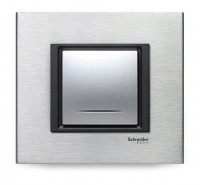 Schneider Electric Schneider Electric Выключатель 1-клавишный, с подсветкой,  серия UNICA