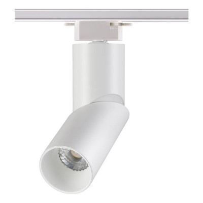 Novotech 357838 PORT NT18 074 белый Светильник трековый однофазный трехжильный IP33 LED 3000К 20W 110-265V UNION