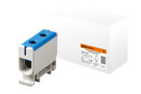 Клемма вводная силовая КВС 6-50 кв.мм. синяя TDM Electric, SQ0833-0002