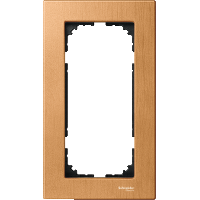 M-Elegance Рамка 2-ная без перегородки, бук