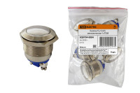 Кнопка YL213-05 металлическая 1з TDM Electric, SQ0704-0084