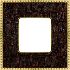 FD01441AOB Fede Belle Epoque Tapestry Рамка 1-ная, Alicocobrown-Bright Gold