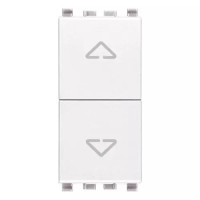 Vimar Переключатель с центр положением 2P 10AX, белый, 20060.B