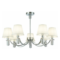 Evoluce SLE111303-07 Светильник подвесной Хром/Белый E14 7*40W