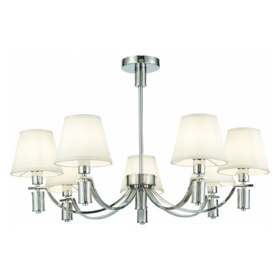 Evoluce SLE111303-07 Светильник подвесной Хром/Белый E14 7*40W