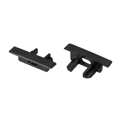 Заглушка для MIC-FS чёрная с отверстием (Arlight, Пластик), 040124