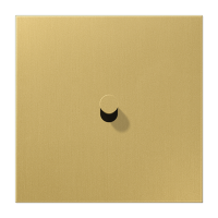 Центральная плата, 1 пост, 1 тумблер, конус; металл; латунь classic; LS1912, ME12-0CK25