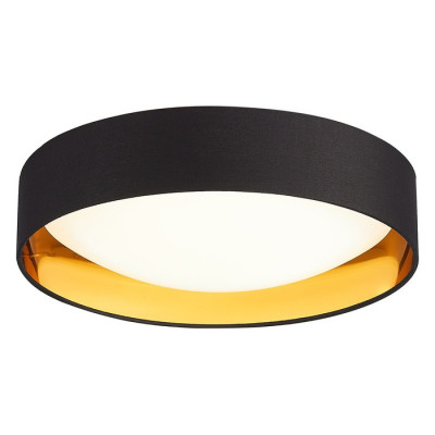 Evoluce SLE201102-01 Светильник потолочный Черный, Золото/Белый LED 1*24W 4000K