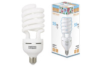 Лампа люминесцентная НЛ-HS-55 Вт-6500 К–Е27, SQ0347-0039