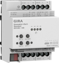 201500 Gira Gira KNX Secure Dimming actuator 4gang Standard