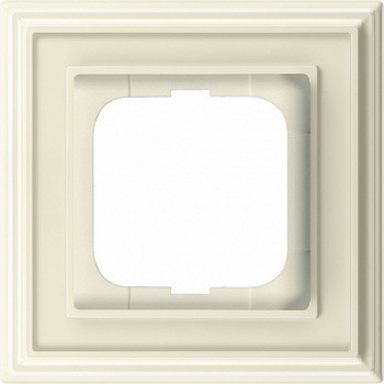 1721-832-500 1754-0-4600 Династия Рамка 1-постовая, слоновая кость 2