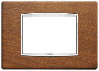 Vimar Накладка классика для 3 модуля орех итальянский, 20653.C35