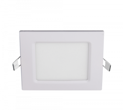 Jazzway Светильник PPL-S 6W 4000K IP40 WH 120мм встр/квадр, 5008229A