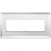 Vimar Накладка Eikon Evo на 7 модулей, серебряный лед, 21657.72