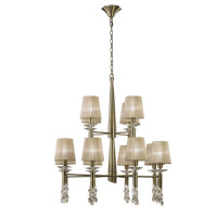 Подвесная люстра Mantra Tiffany Bronze 3870