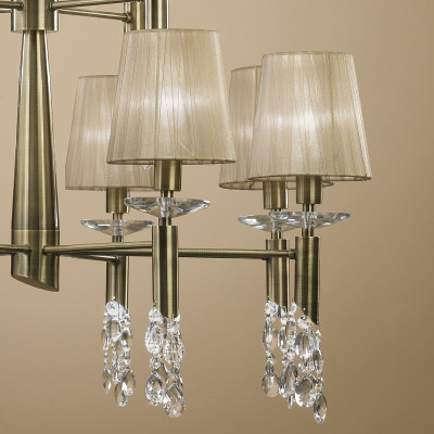 Подвесная люстра Mantra Tiffany Bronze 3870