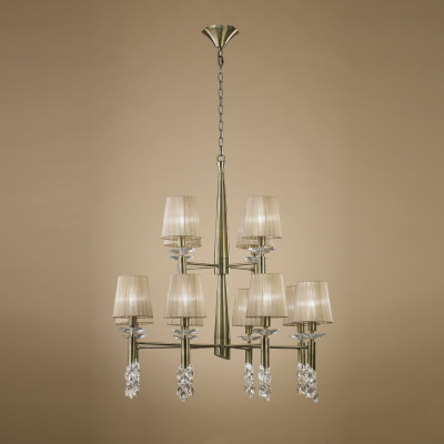 Подвесная люстра Mantra Tiffany Bronze 3870