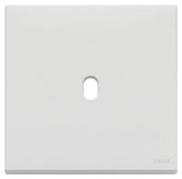 Vimar Накладка Vintage, 2 модуля на 1 выключатель, металл белый матовый, 22672.1.01