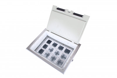 Donel Лючок в пол 24 мод. (12 мод. 45х45 мм.), металл, DFB24M