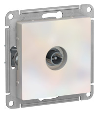 ATN000493 - ATLASDESIGN TV АНТЕННА коннектор, механизм, ЖЕМЧУГ, Systeme Electric