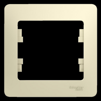 GLOSSA 1-постовая РАМКА, БЕЖЕВЫЙ