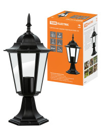 Светильник 6060-04 садово-парковый шестигранник, 60Вт, стойка, черный TDM Electric, SQ0330-0004 Светильник 6060-04 садово-парковый шестигранник, 60Вт, стойка, черный TDM Electric, SQ0330-0004