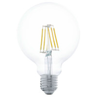 11503 Светодиодная лампа филаментная G95, 6W (E27), 2700K, 550lm, прозрачный