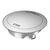 Лючок GES R2, пылевлагостойкий IP66, IK10, 40х140 мм (универсальный, хромированный) Тип: GES R2 Cr